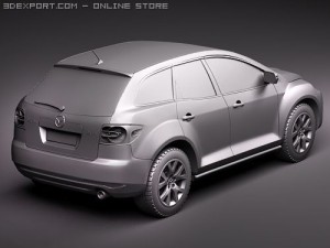 Mazda CX-7 2010 3D 모델