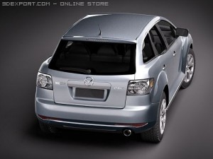 Mazda CX-7 2010 3D 모델