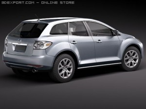 Mazda CX-7 2010 3D 모델