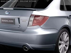 Subaru Impreza WRX STI Sedan 3D Model