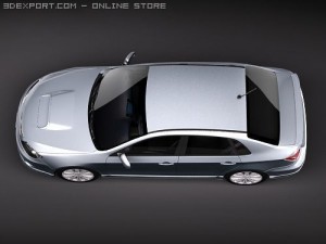 Subaru Impreza WRX STI Sedan Modelo 3D