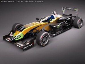 Formula F3 Sam Bird 3D Model