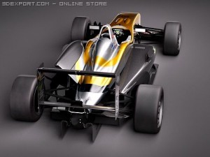 Formula F3 Sam Bird Modèle 3D
