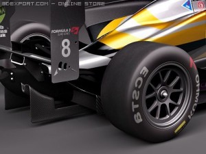 Formula F3 Sam Bird Modèle 3D