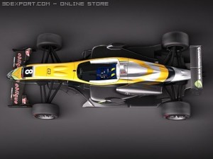 Formula F3 Sam Bird Modèle 3D