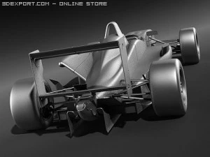 Formula F3 Sam Bird 3D Model