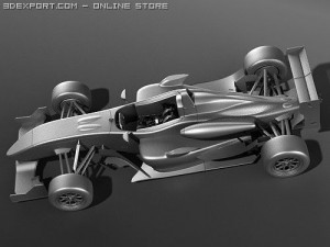 Formula F3 Sam Bird Modèle 3D