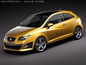 Seat Ibiza Cupra 2010 Modèle 3D
