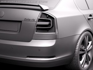 Skoda Octavia RS Sedan 2010 Model 3D