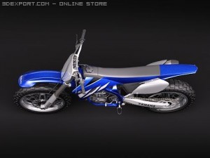 Yamaha YZ450F Offroad Enduro 3D Модель