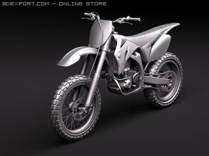 Yamaha YZ450F Offroad Enduro 3D Модель