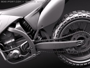 Yamaha YZ450F Offroad Enduro 3D Модель