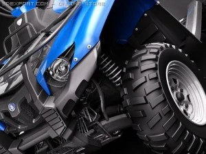 Yamaha Grizzly 700FI 3D Model
