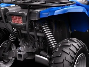 Yamaha Grizzly 700FI 3D Model