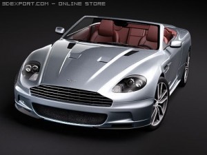 Aston Martin DBS Volante 2010 Model 3D