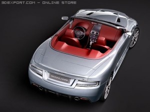 Aston Martin DBS Volante 2010 Model 3D