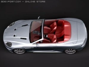 Aston Martin DBS Volante 2010 3D Model