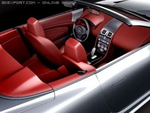 Aston Martin DBS Volante 2010 3D Model