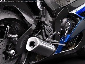 Yamaha YZF - R6 2009 Modelo 3D