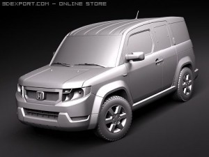 Honda Element SUV 2009 Model 3D