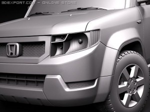 Honda Element SUV 2009 Model 3D
