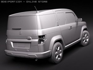 Honda Element SUV 2009 Model 3D