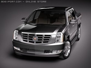 Cadillac Escalade EXT Modèle 3D