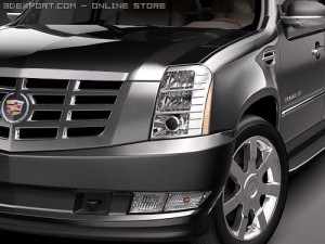 Cadillac Escalade EXT Modèle 3D