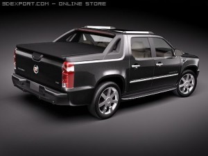 Cadillac Escalade EXT Modèle 3D