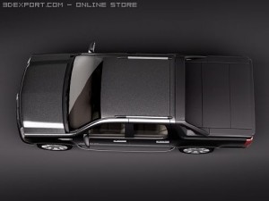 Cadillac Escalade EXT Modèle 3D