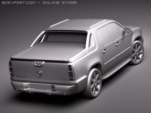 Cadillac Escalade EXT Modèle 3D