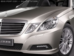 Mercedes-Benz E-class Estate 2010 Modèle 3D