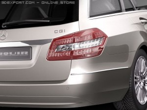 Mercedes-Benz E-class Estate 2010 Modèle 3D