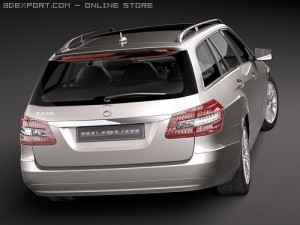 Mercedes-Benz E-class Estate 2010 Modèle 3D