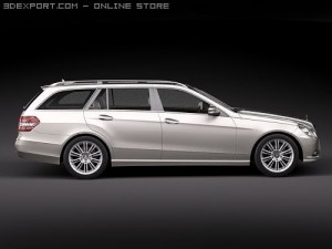 Mercedes-Benz E-class Estate 2010 Modèle 3D