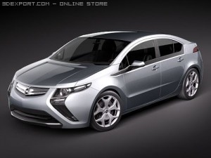 Opel Ampera Sedan 3D Model
