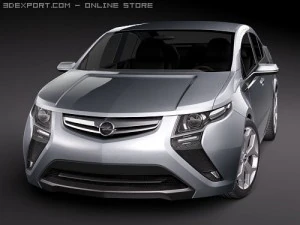 Opel Ampera Sedan 3D Model