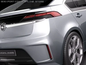 Opel Ampera Sedan 3D Model