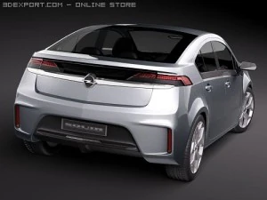 Opel Ampera Sedan 3D Model
