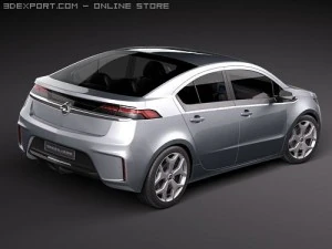 Opel Ampera Sedan 3D Model