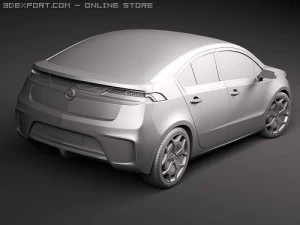 Opel Ampera Sedan 3D Model