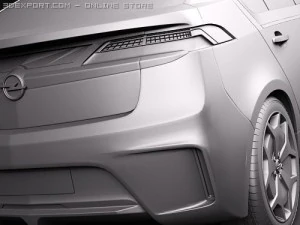 Opel Ampera Sedan 3D Model