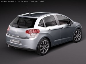 Citroen C3 2010 Model 3D