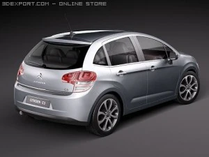Citroen C3 2010 3D Model
