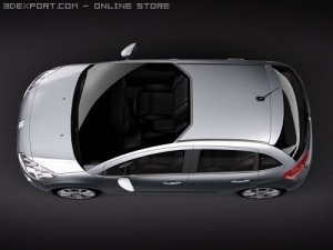 Citroen C3 2010 Model 3D