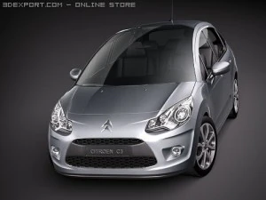 Citroen C3 2010 3D Model