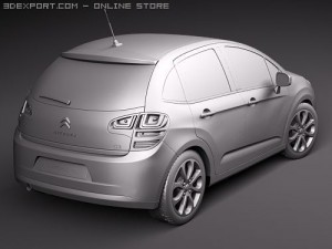Citroen C3 2010 Model 3D