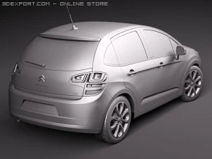 Citroen C3 2010 3D Model