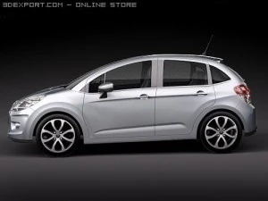 Citroen C3 2010 3D Model