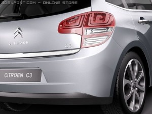 Citroen C3 2010 Model 3D
